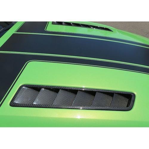 APR Performance, APR Carbon Fiber Hood Vents | 2013-2014 Ford Mustang GT (CF-201362)