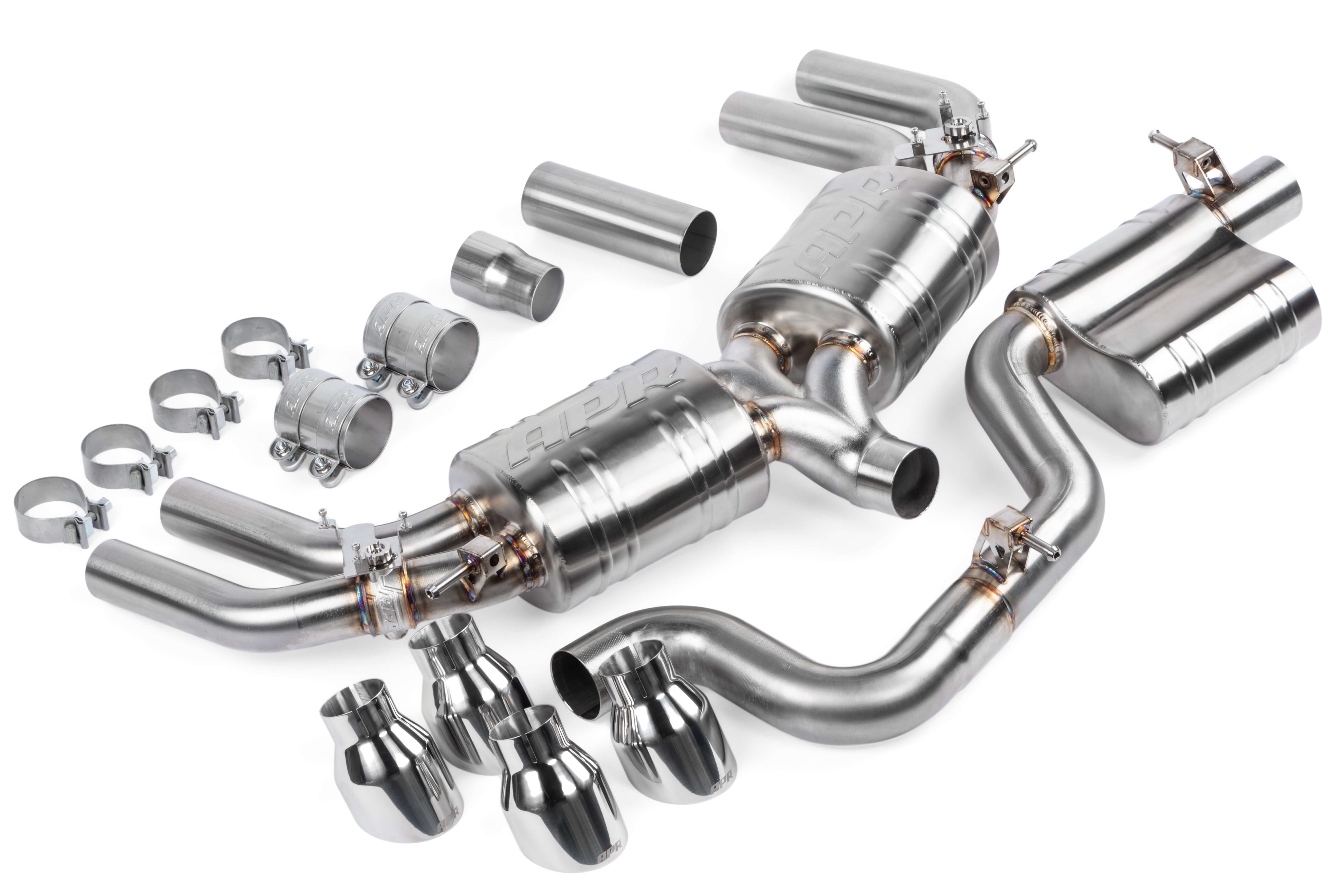 APR Tuning, APR Tuning 3" Cat-Back Exhaust System | 2015-2020 Audi S3 (CBK0003)