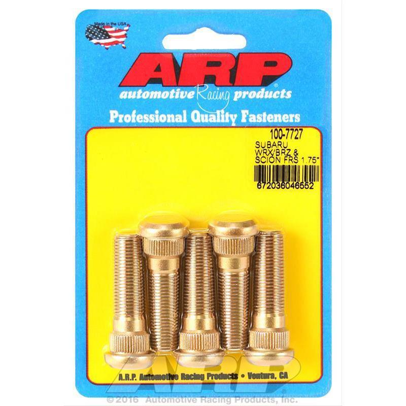 ARP, ARP Wheel Stud Kit (5 Studs) - M12x1.25 Thread - 1.75" L | 2013-2021 BRZ/FR-S/86 (100-7727)