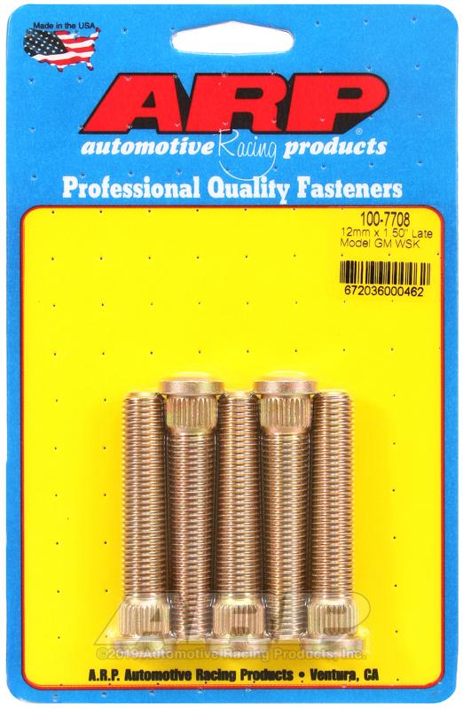 ARP, ARP Wheel Stud Kit | Multiple GM Fitments (100-7708)