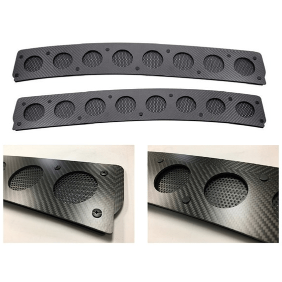 Auto Tech Interiors, ATI Carbon Fiber Window Vents | 2015-2019 Subaru WRX/STI (32018)