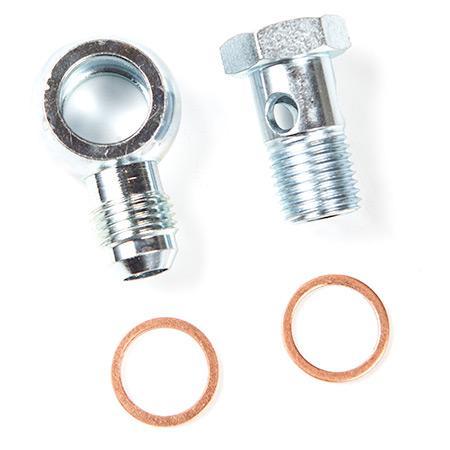 ATP Turbo, ATP Steel Banjo Fitting Kit - 14mm w/ -6AN Male Flare (ATP-FTG-150)