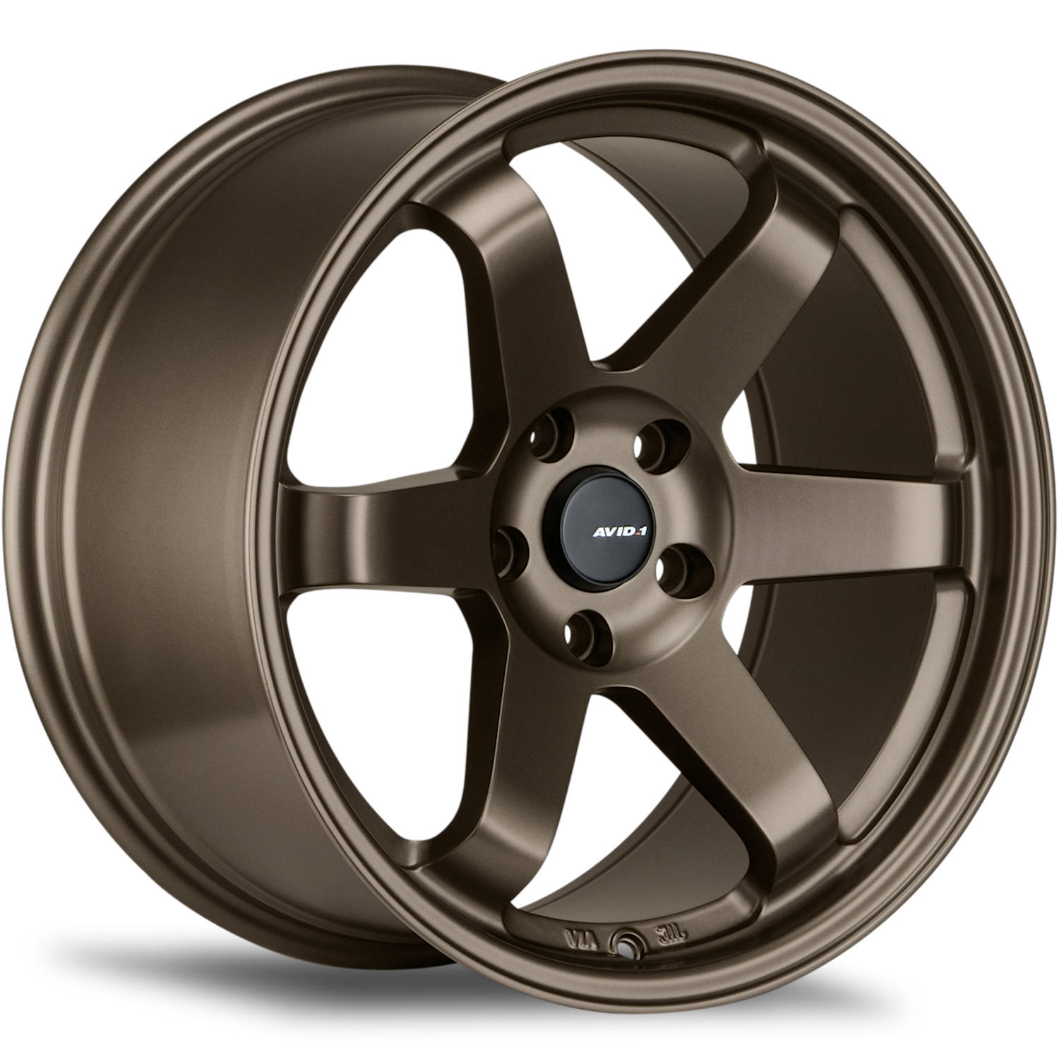 AVID1, AVID1 AV6 5x114.3 Bolt 73.1 Hub 17" Size Wheels in Matte Bronze