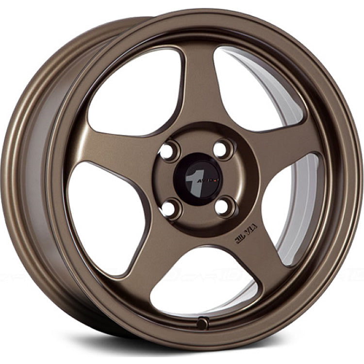 AVID1, AVID1 AV8 4x100 Bolt 73.1 Hub 15" Size Wheels in Bronze