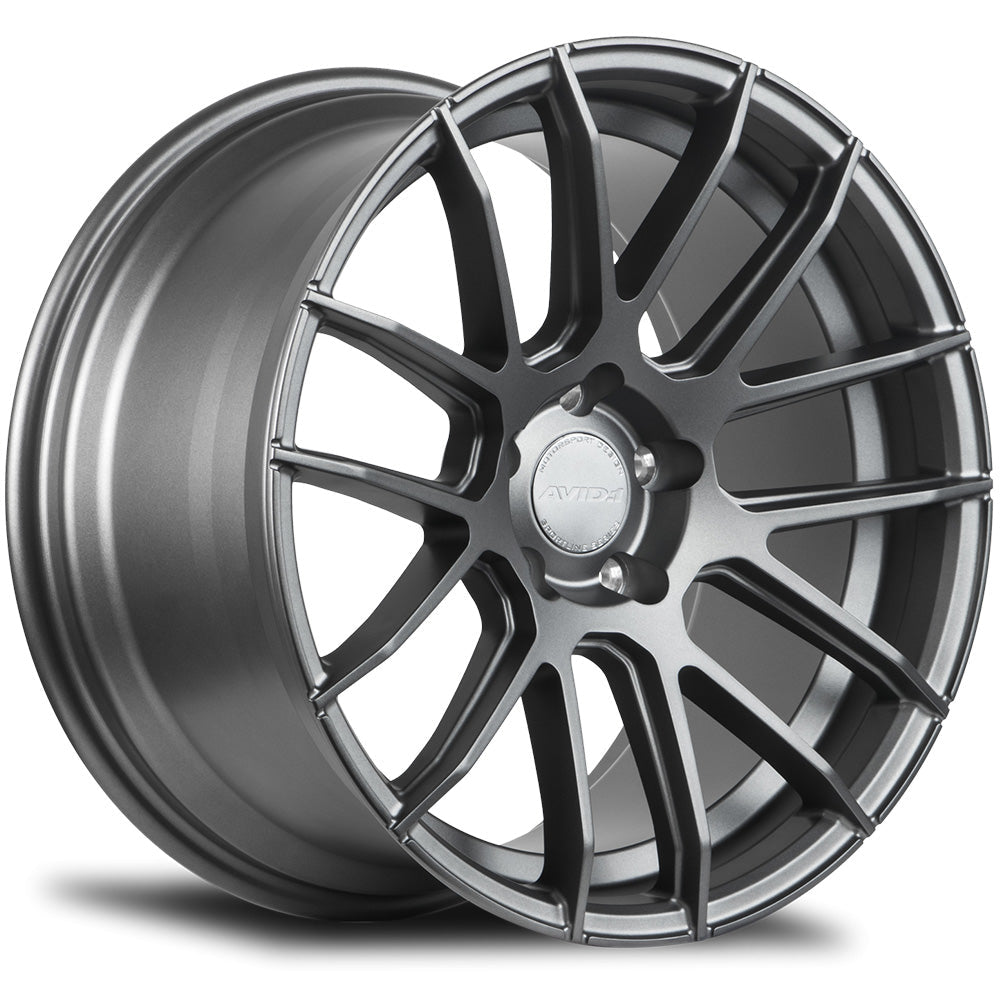 AVID1, AVID1 SL01 5x100 Bolt 73.1 Hub 18" Size Wheels in Gunmetal