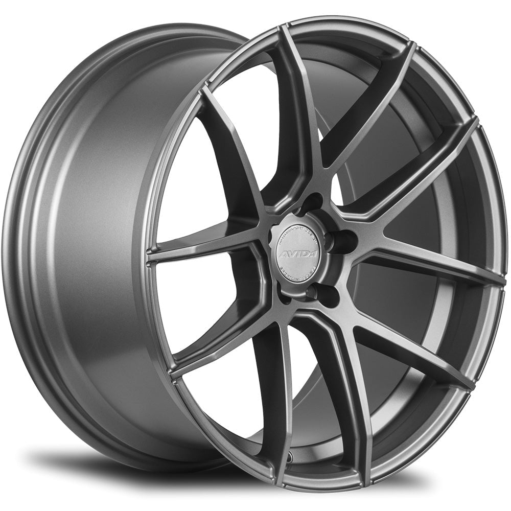 AVID1, AVID1 SL02 5x100 Bolt 73.1 Hub 18" Size Wheels in Gunmetal