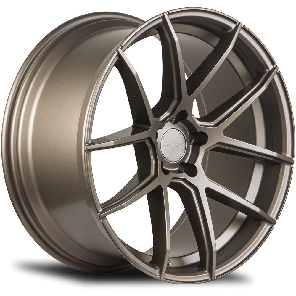 AVID1, AVID1 SL02 5x114.3 Bolt 73.1 Hub 17" Size Wheels in Matte Bronze