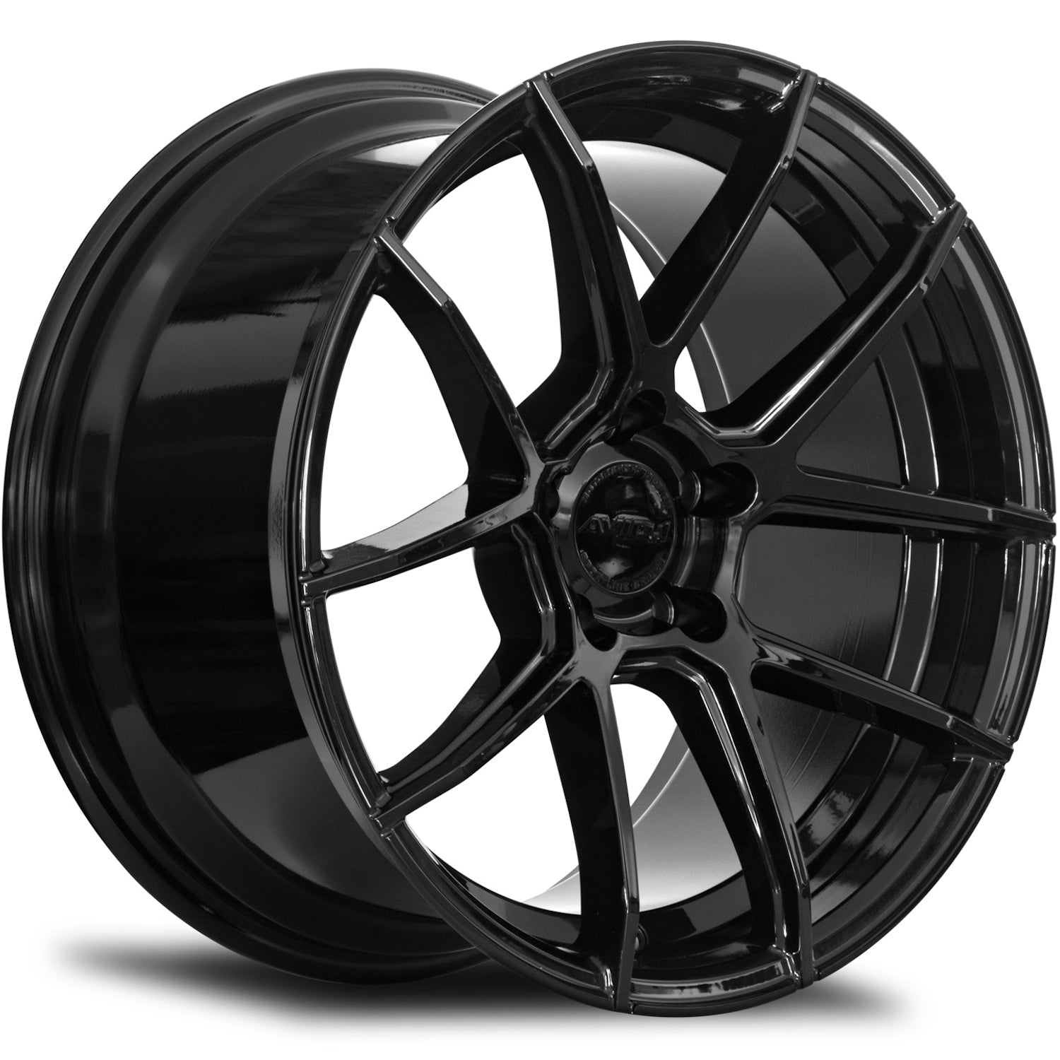 AVID1, AVID1 SL02 5x114.3 Bolt 73.1 Hub 20" Size Wheels in Gloss Black