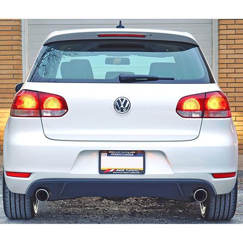 AWE Tuning, AWE "GTI Style" Performance Exhaust | 2010-2014 Volkswagen Golf TDI (3015-33036)