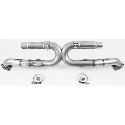 AWE Tuning, AWE Performance Exhaust with Chrome Silver Tips | 2012-2015 Porsche 911 Carrera (3015-32044)