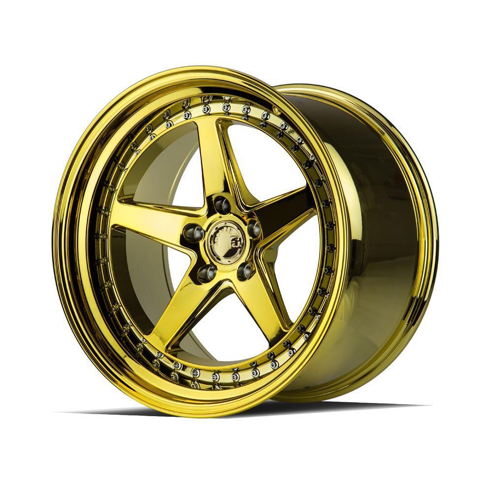 AodHan Wheels, AodHan DS05 Wheels - 5x114.3 19" - Gold Vacuum