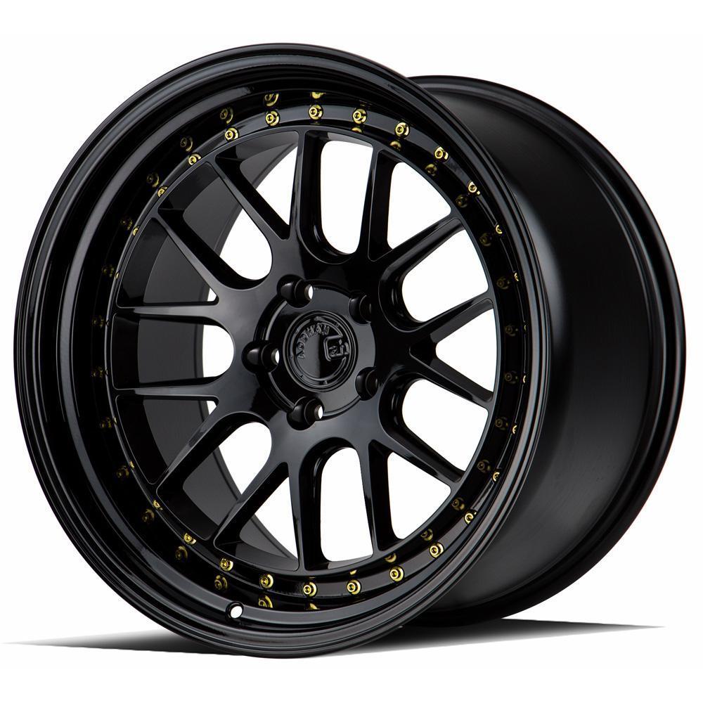 AodHan Wheels, AodHan DS06 Wheels - 5x100 18" - Gloss Black