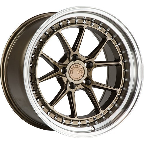 AodHan Wheels, AodHan DS08 Series 18x10.5in. 5x114.3 15 Offset Wheel (DS818105511415BZ)